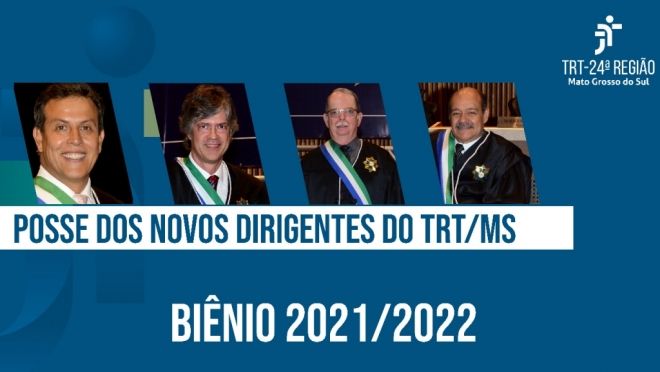 Novos dirigentes do TRT tomam posse nesta sexta 