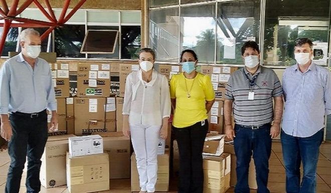 SES entregou equipamentos para novos leitos no HRMS