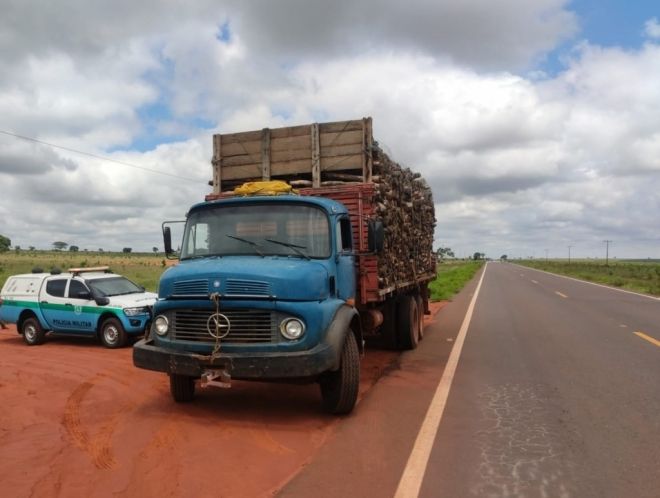 Paulista é multado em R$ 8 mil por transporte de madeira 