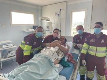 Bebê nasce em ambulância da CCR MSVia