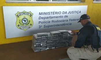 PRF apreende mais de R$ 8 milhões em cocaína
