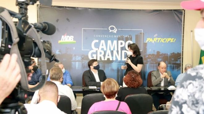 Em Campo Grande: Baleia Rossi e Simone Tebet defendem autonomia e independência do Legislativo