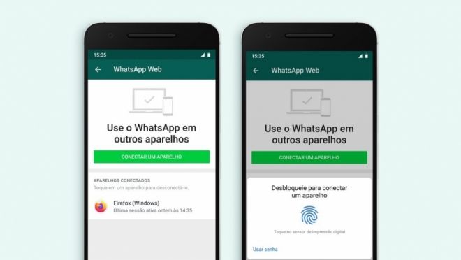 WhatsApp Web terá autenticação por biometria para acesso 