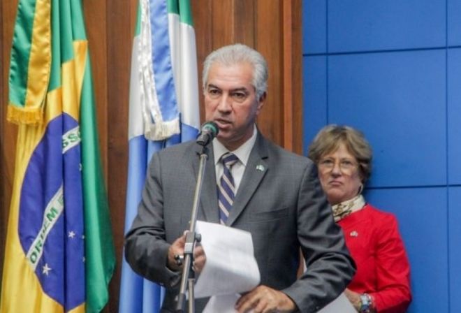 Reinaldo Azambuja participa da abertura dos trabalhos da ALEMS