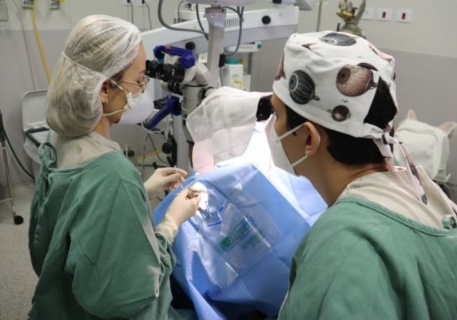 Santa Casa realiza terceiro transplante de córnea em 2021