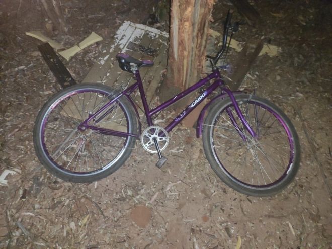 Suspeito de furtos em série é preso com bicicleta 