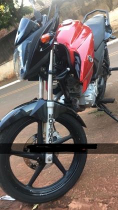 Motocicleta furtada é recuperada na Fronteira