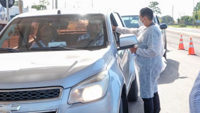 Mais de 12 mil pessoas passaram pelas barreiras sanitárias da PMCG