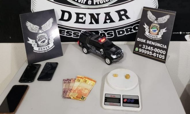 Denar fecha mais um boca de fumo em Campo Grande 