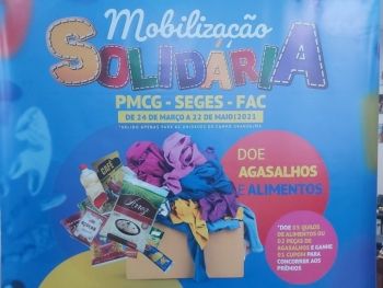 Prefeitura promove campanha para arrecadar agasalhos e alimentos