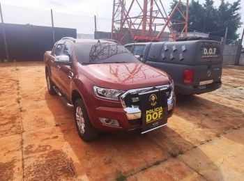 Camionete furtada em São Paulo foi recuperada pelo DOF 
