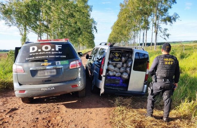 Veículo roubado em São Paulo é recuperado pelo DOF 