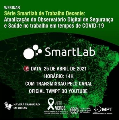 MPT-MS promove webinar em comemoração ao Abril Verde