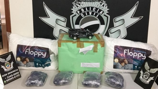 Preso traficante que tentava despachar drogas pelos Correios