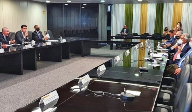  Reinaldo Azambuja solicita amplia&ccedil;&atilde;o da privatiza&ccedil;&atilde;o da Eletrobras 
