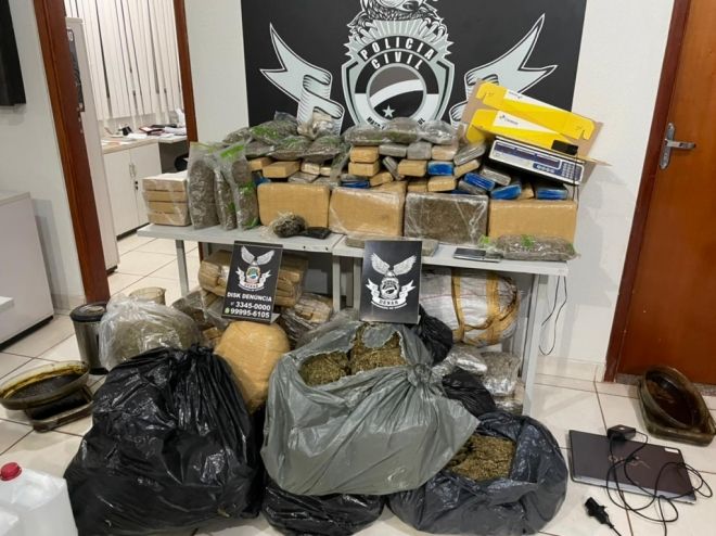Denar intercepta carregamento de droga via Correio 