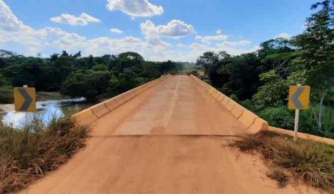 Ponte sobre o córrego Figueira traz benefícios à população de MS