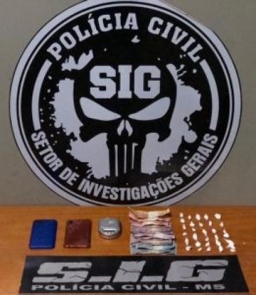 Casal de traficantes é preso em Aparecida do Taboado 