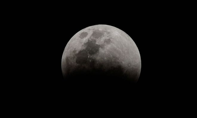 Eclipse lunar pode ser visto da Capital