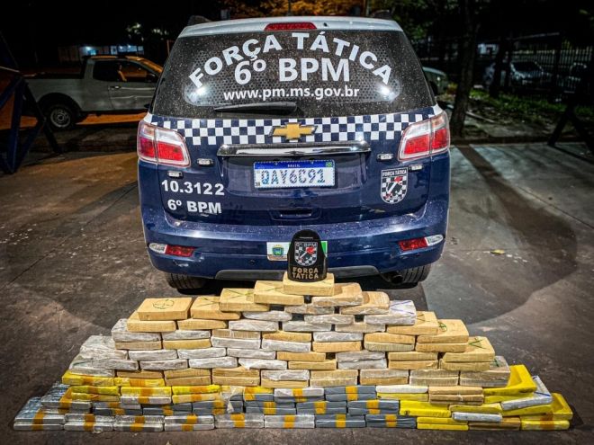 Traficante foge e abandona R$ 2 milhões em cocaína