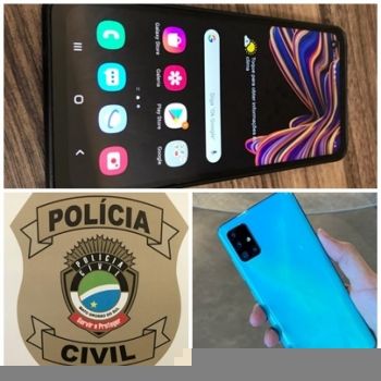 Polícia recupera celular furtado com adolescente