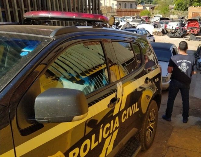 Mais um desmanche de carros é fechado em Campo Grande 