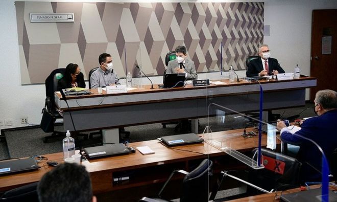 William Santana prestou depoimento à CPI da Pandemia nesta sexta-feira 