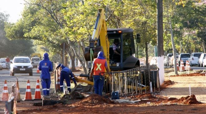 Obras de infraestrutura fomentam a gera&ccedil;&atilde;o empregos em MS