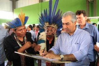 Reforma em escola indígena incentiva o aprendizado em MS