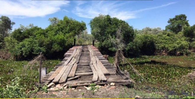 Pontes de concreto viabilizam a tráfego durante as cheias do Pantanal em MS