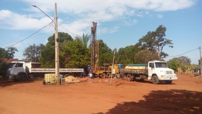 Instalação de poços garantem água tratada a moradores de MS