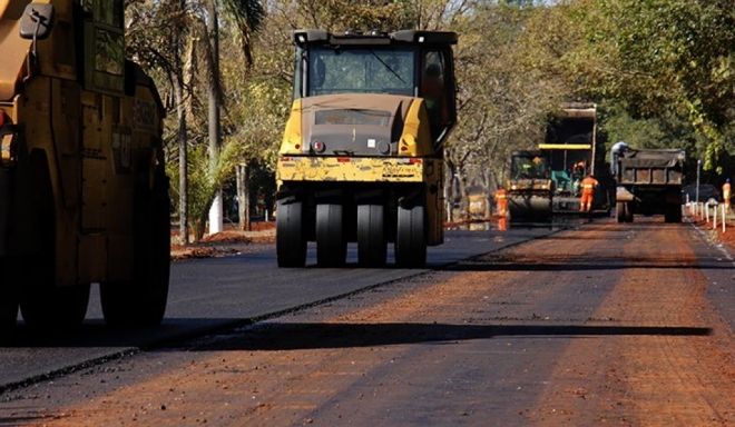 Obras de revitalização alteram o trânsito no Parque dos Poderes 