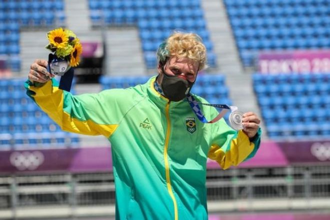 Brasil conquista terceira medalha olímpica do skate em Tóquio
