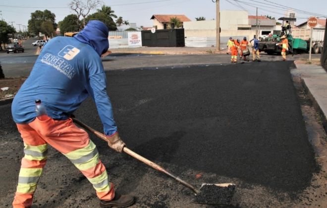 Novas vias são recapeadas na Capital