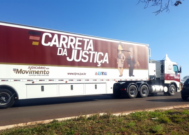 Carreta da Justiça volta a atender nas comarcas do interior