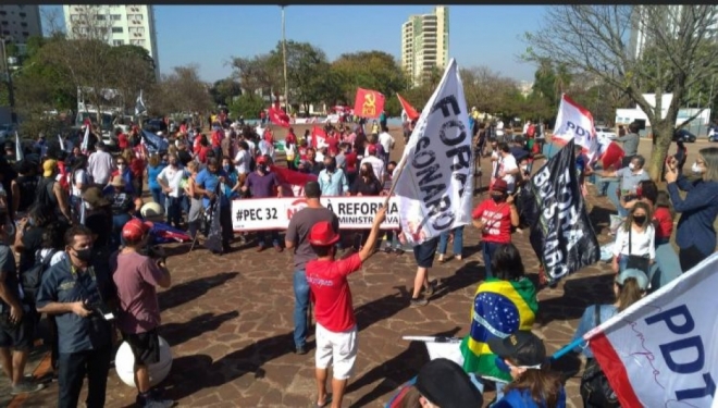 É o sexto protesto da Campanha Fora Bolsonaro, que ocorre desde 29 de maio