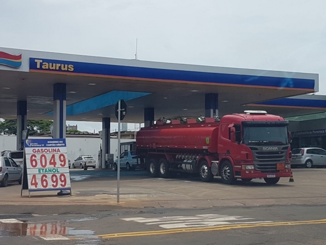 Preço da gasolina dispara no Estado 