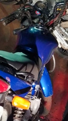 Motocicleta é apreendida com multas registradas no valor de R$105.432,17