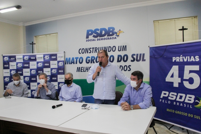 Eduardo Riedel é o nome escolhido pelo PSDB para concorrer ao governo em 2022