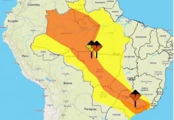 Tempestade: Mato Grosso do Sul tem 54 municípios em alerta