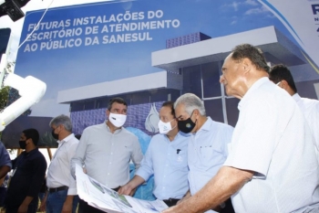 Cidade de MS recebe R$ 36 milhões em obras de infraestrutura e saneamento 