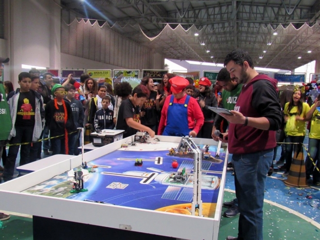 Torneio de robótica terá “esquenta” em shopping