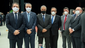 Presidente do TCE recebe a Ordem do Mérito Judiciário do TJMS