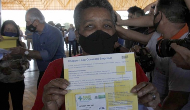 Mais de sete mil cartões do Mais Social são entregues nesta quarta 