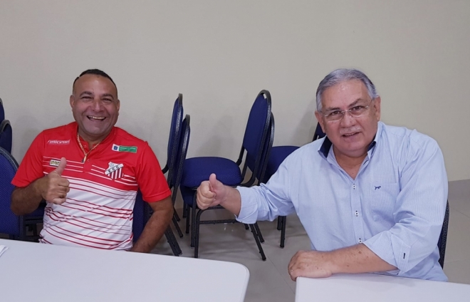 Presidente Estevão do Operário e Claudio do Comercial 2022