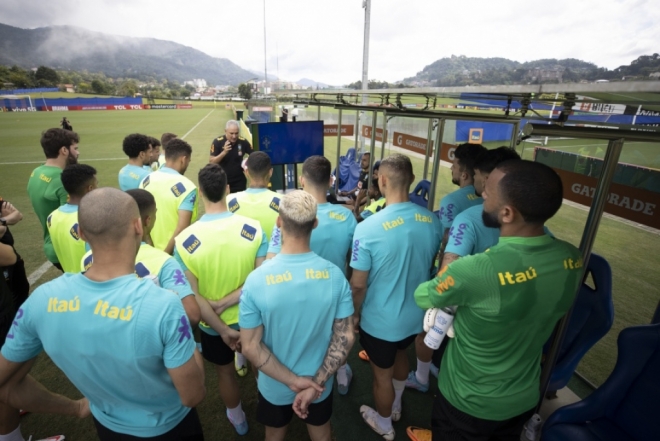Seleção Brasil Treino