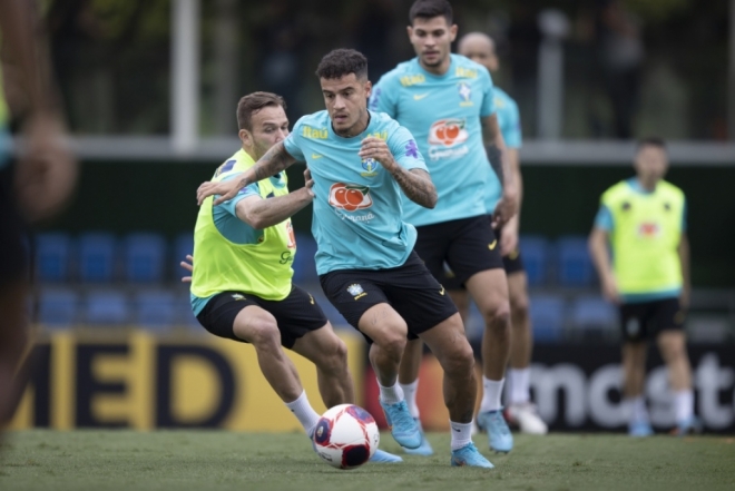 SEleção Brasil Treino