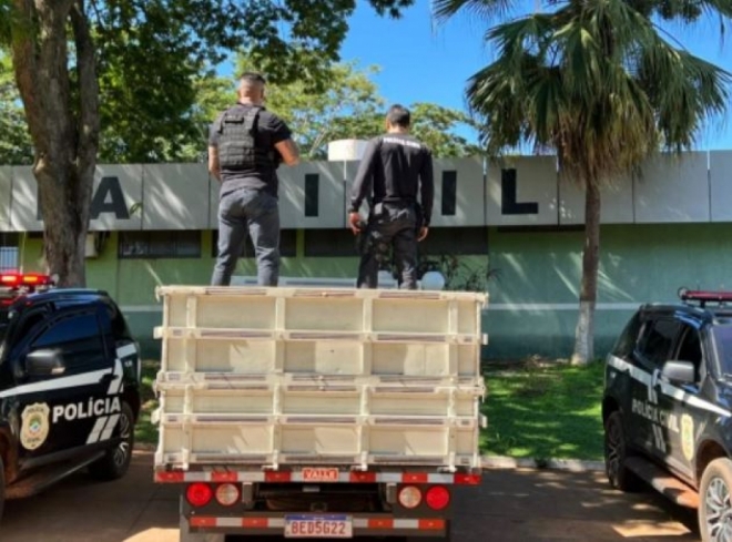 Mais de uma tonelada de maconha é apreendida em Tacuru