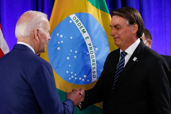 Bolsonaro e Biden fazem reunião bilateral nos EUA