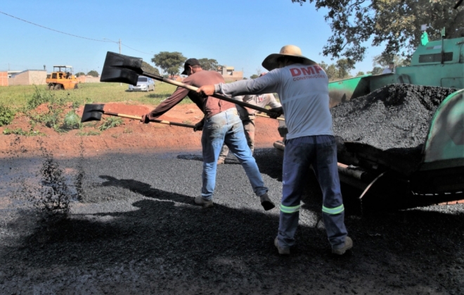 Obras de asfaltamento na região do Segredo são iniciadas